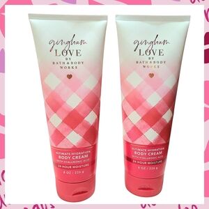 2 GINGHAM LOVE ULTIMATE HYDRATION BODY CREAM WITH HYALURONIC ACID